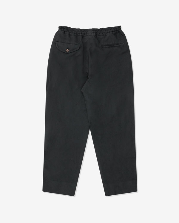Black Comme des Garçons - Garment Treated Pants - (Black)