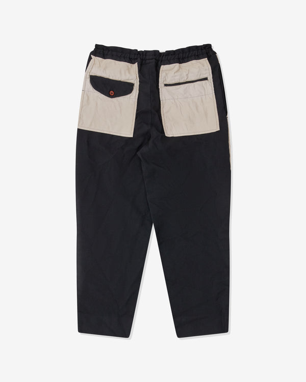 Black Comme des Garçons - Exposed Pocket Bag Pants - (Black)