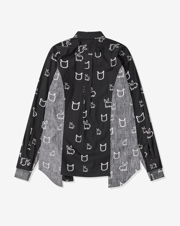Black Comme des Garçons - Filip Pagowski Print 5 Shirt - (Black)