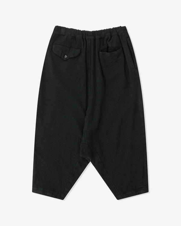 Black Comme des Garçons - Drop-Crotch Pants - (Black)