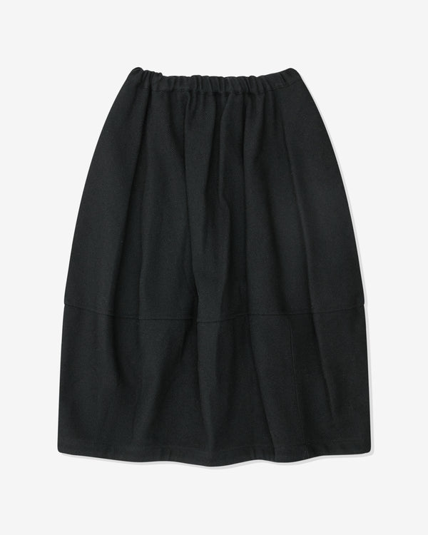 Black Comme des Garçons - Wool Tweed Herringbone Skirt - (Black)