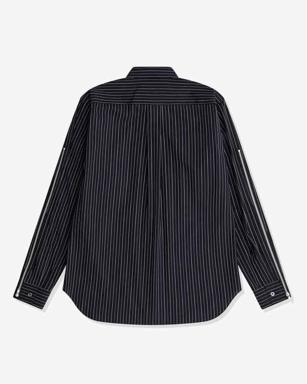 Black Comme des Garçons - Pinstripe Shirt - (Black/White)