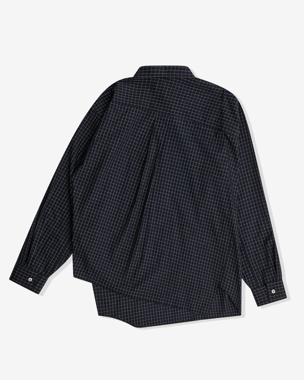 Black Comme des Garçons - Windowpane Shirt - (Black/White)