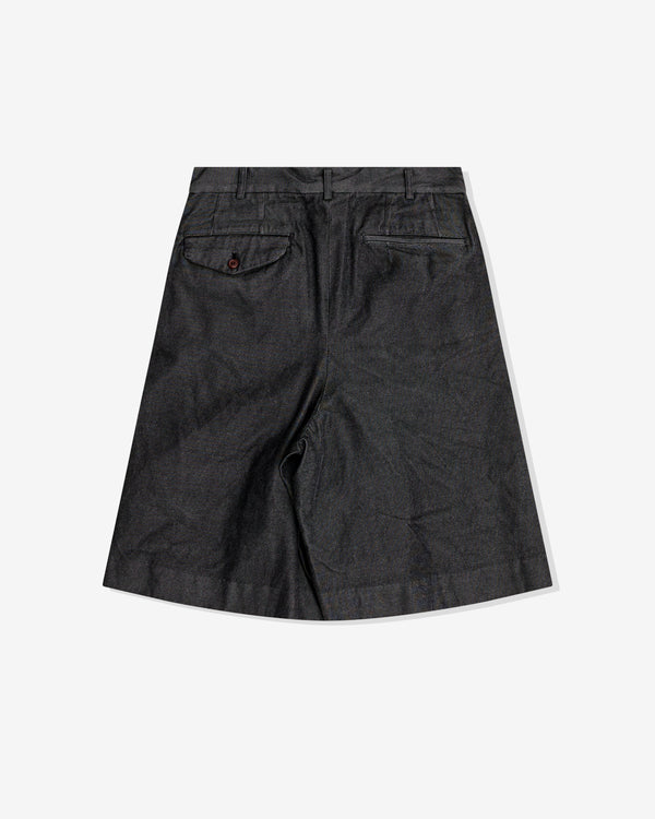 Black Comme des Garçons - Cotton Gabardine Patchwork Shorts - (Black)