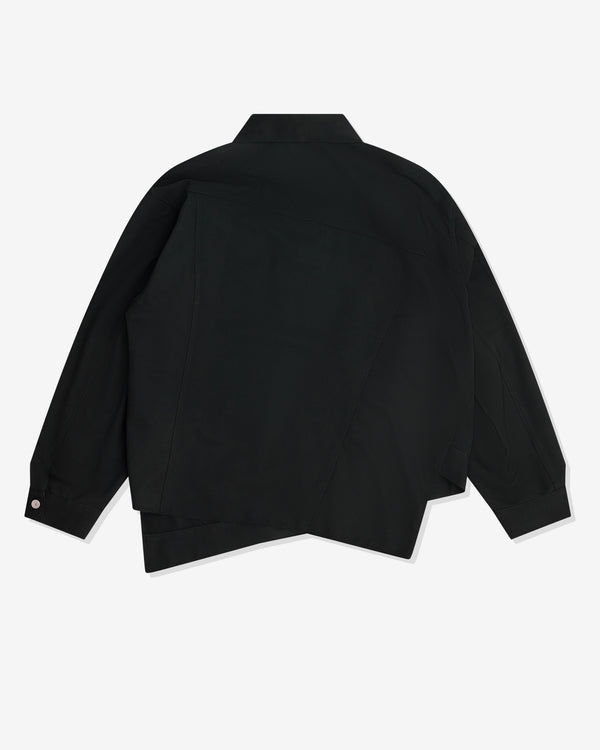Black Comme des Garçons - Oversized Trucker Shirt - (Black)