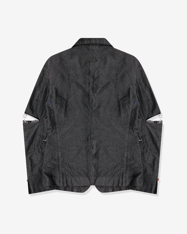 Black Comme des Garçons - Peter Pan Slit Sleeve Jacket - (Black)
