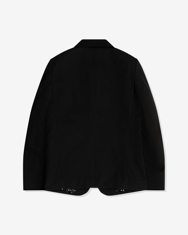 Black Comme des Garçons - Reversible Frilled Jacket - (Black)