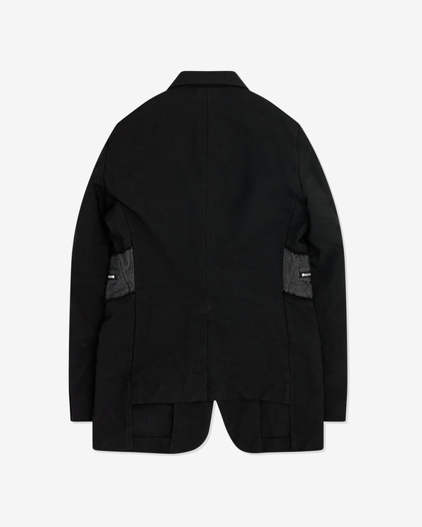 Black Comme des Garçons - Long Zip Jacket - (Black)