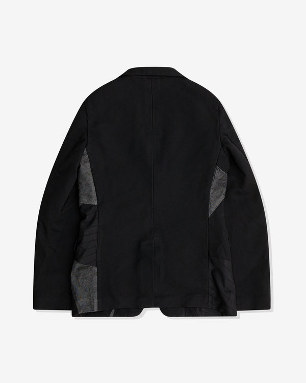 Black Comme des Garçons - Multi Fabric Patchwork Jacket - (Black)