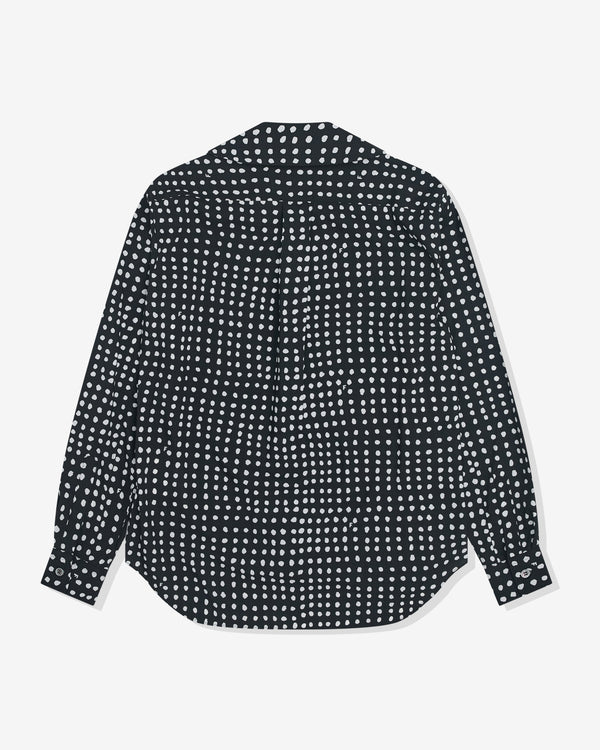 Black Comme des Garçons - Polka Dot Shirt - (Black/White)
