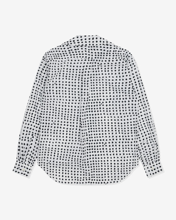 Black Comme des Garçons - Polka Dot Shirt - (White)