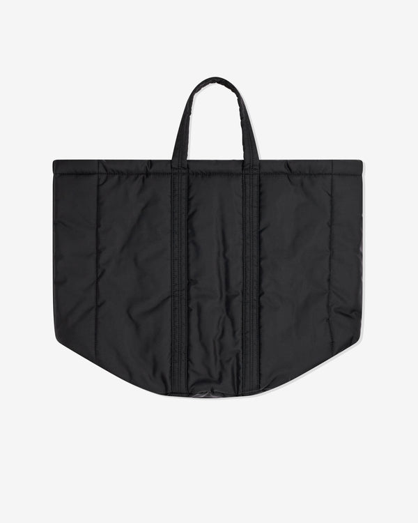 Black Comme des Garçons - Large Circular Tote Bag - (Black)