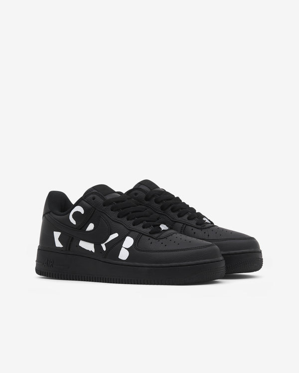 Black Comme des Garçons - Nike Air Force 1 Low Retro - (Black)