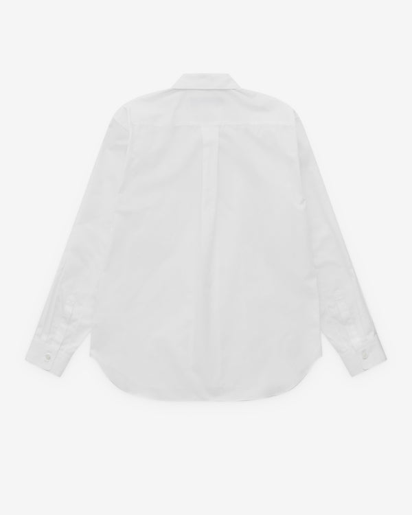 Black Comme des Garçons - Studded Placket Shirt - (White)