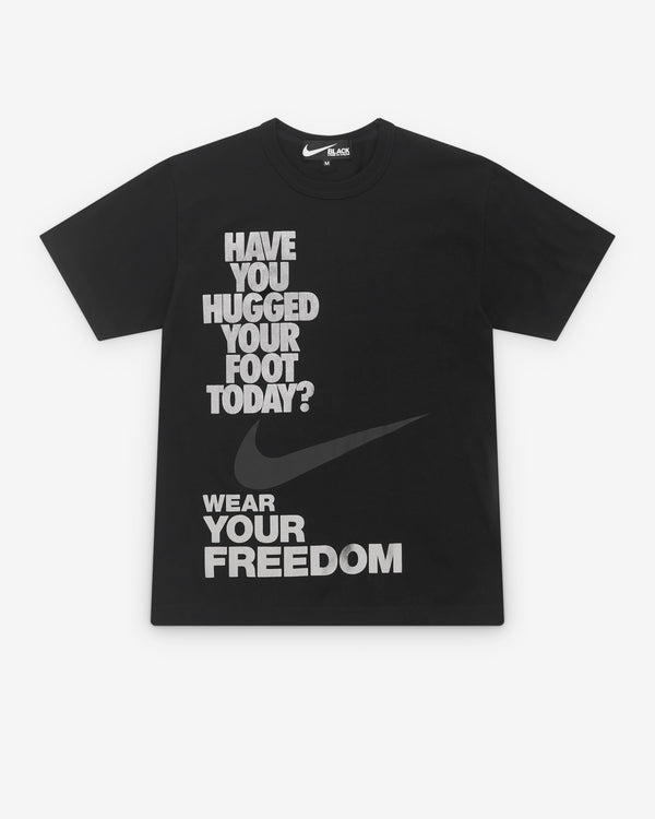 Black Comme des Garçons -  Nike Freedom T-Shirt - (Black)
