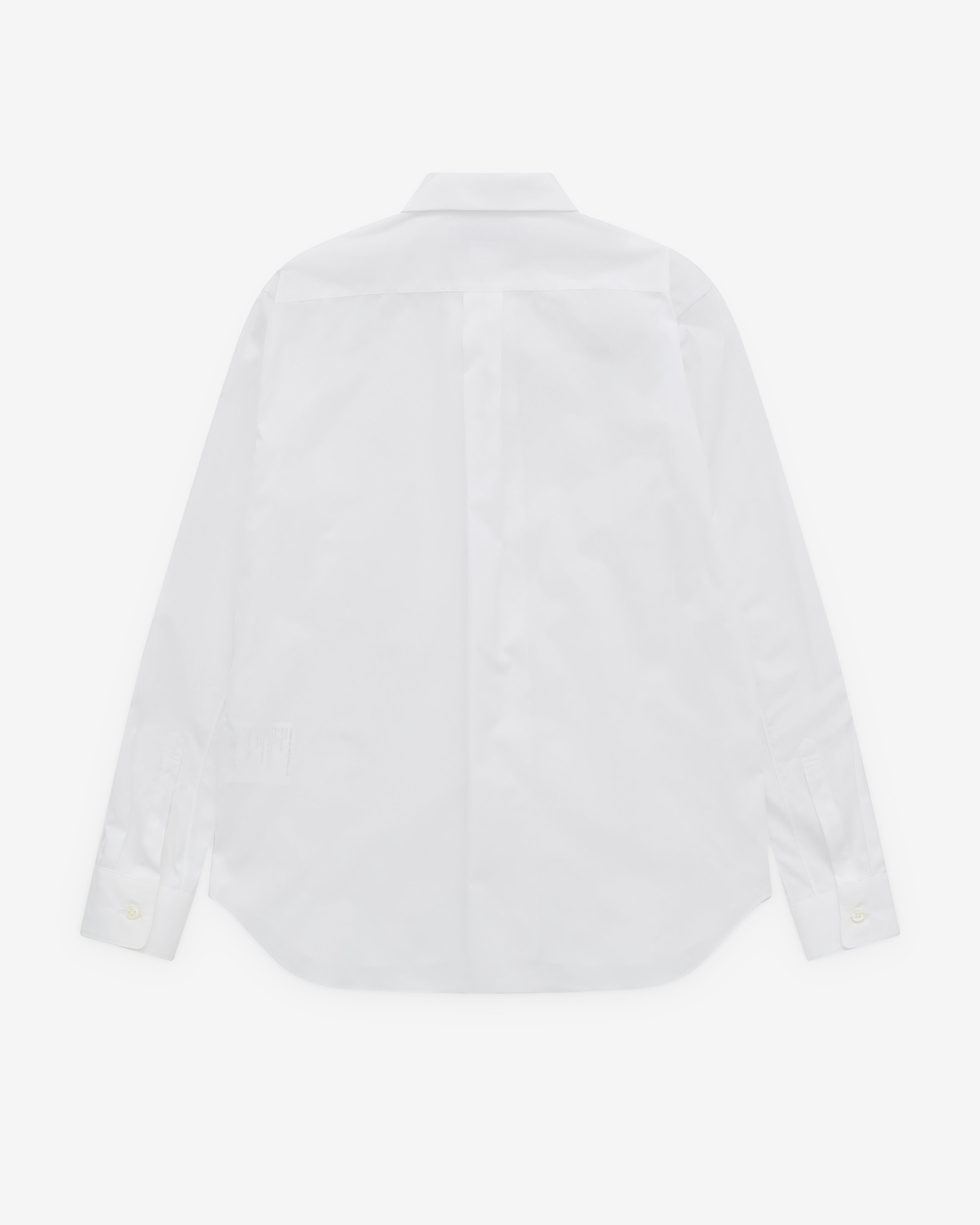 Black Comme des Garçons: Round Collar Shirt (Black) | Dover Street
