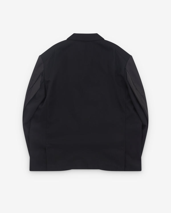 Black Comme des Garçons - Contrast Sleeve Blazer - (Black)