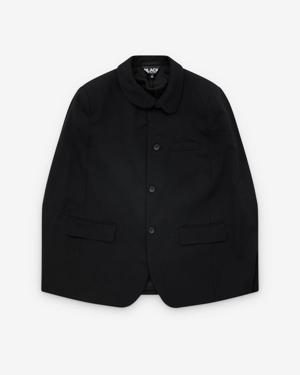 Black Comme des Garçons - Round Collar Cape - (Black)
