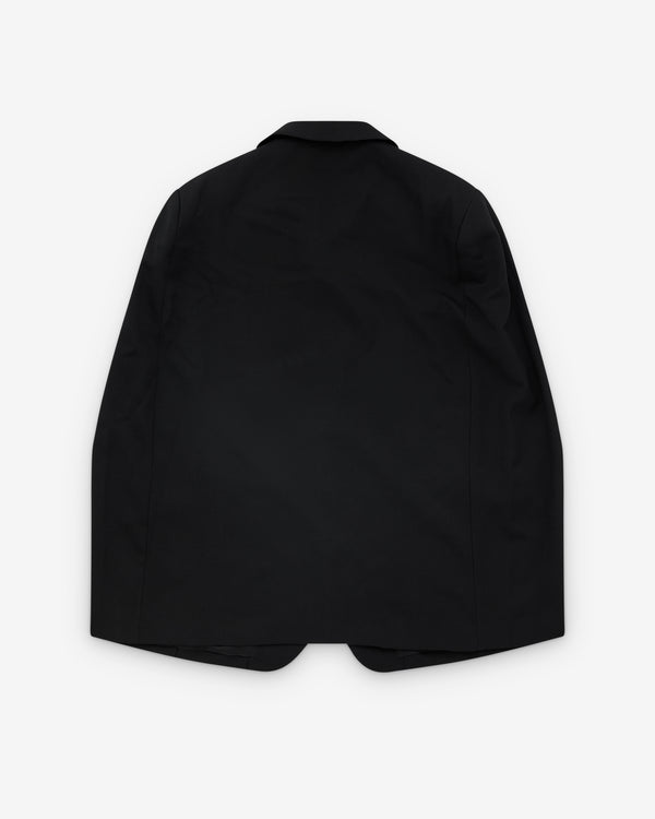 Black Comme des Garçons - Round Collar Cape - (Black)
