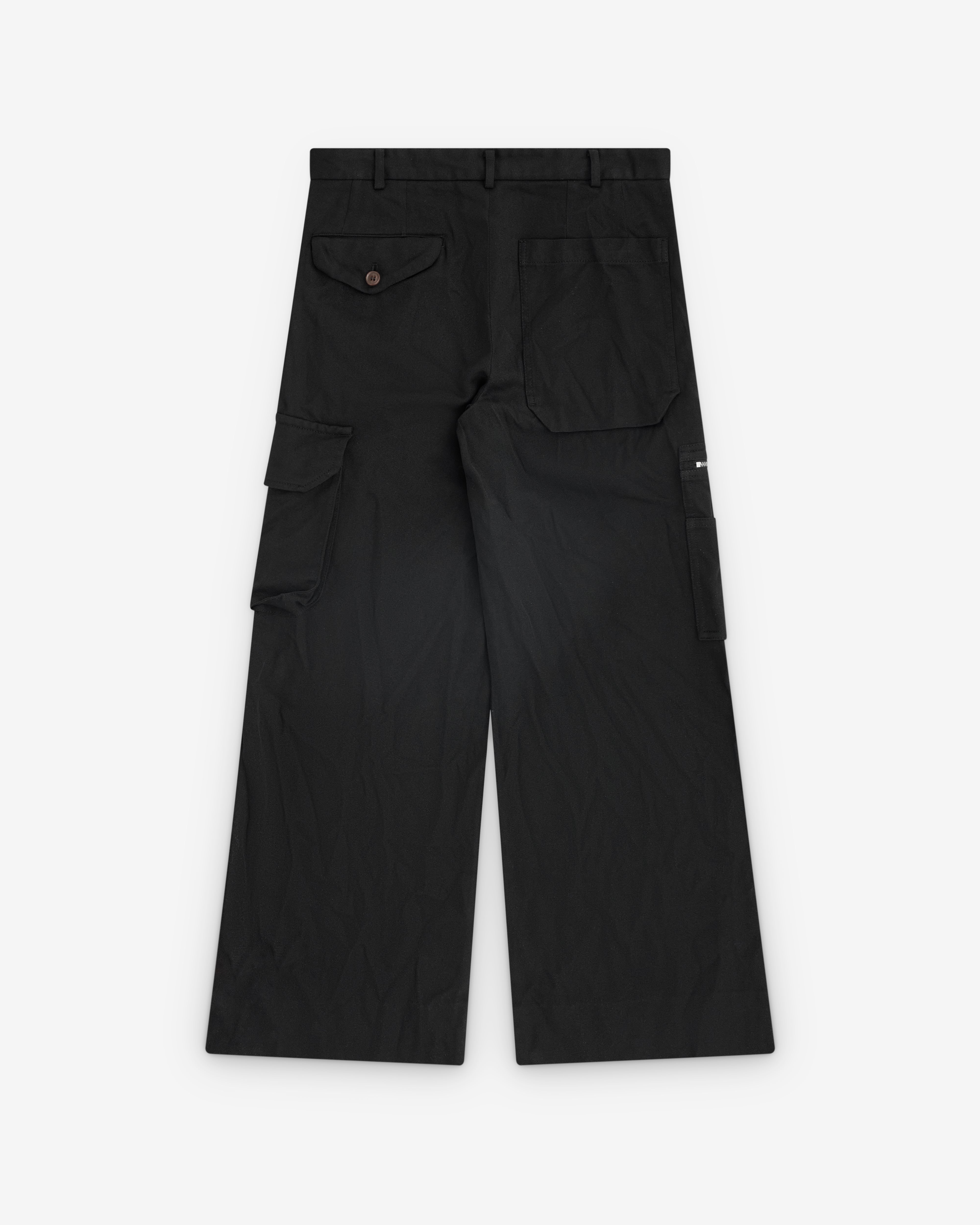 Black Comme des Garçons: Cargo Trousers (Black) | Dover Street