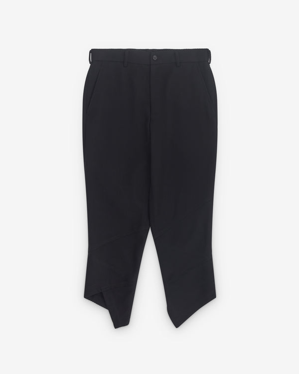Black Comme des Garçons -  Twisted Seam Trousers - (Black)