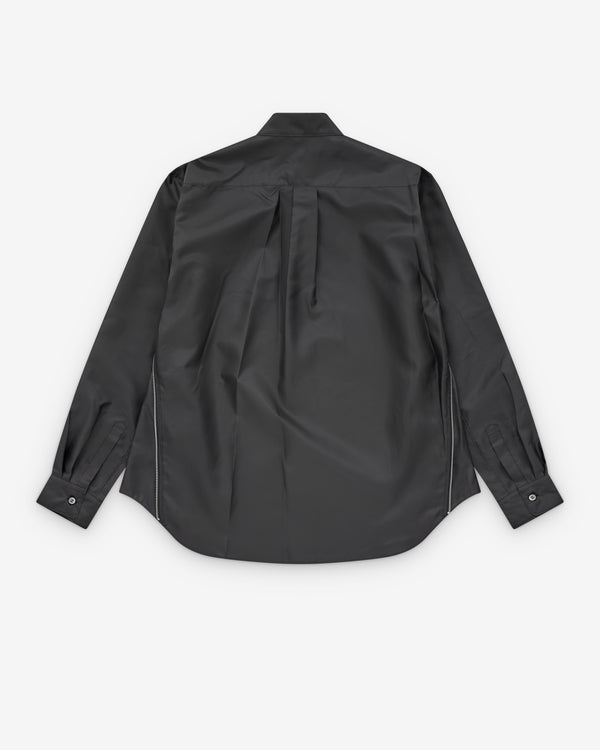 Black Comme des Garçons - Zip Side Seam Shirt - (Black)