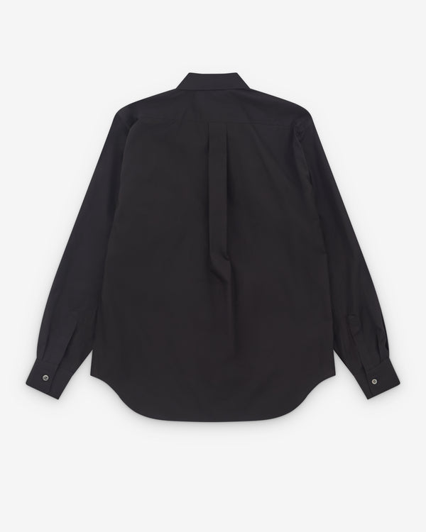 Black Comme des Garçons - Ruffle Yoke Shirt - (Black)