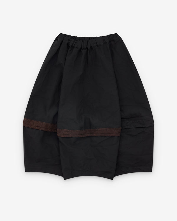 Black Comme des Garçons - Women's Voluminous Skirt - (Black)