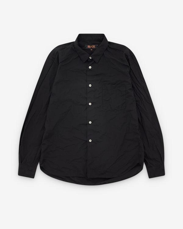 Black Comme des Garçons - Creased Shirt - (Black)