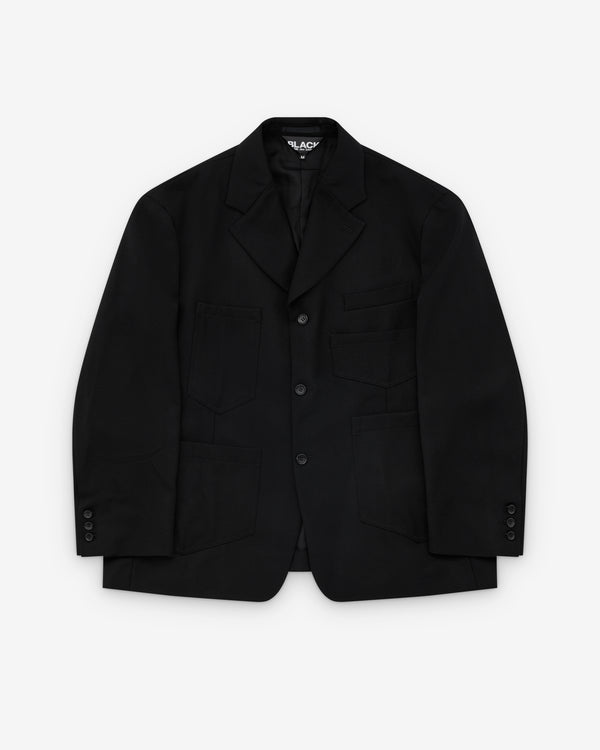 Black Comme des Garçons - Patch Pocket Blazer - (Black)