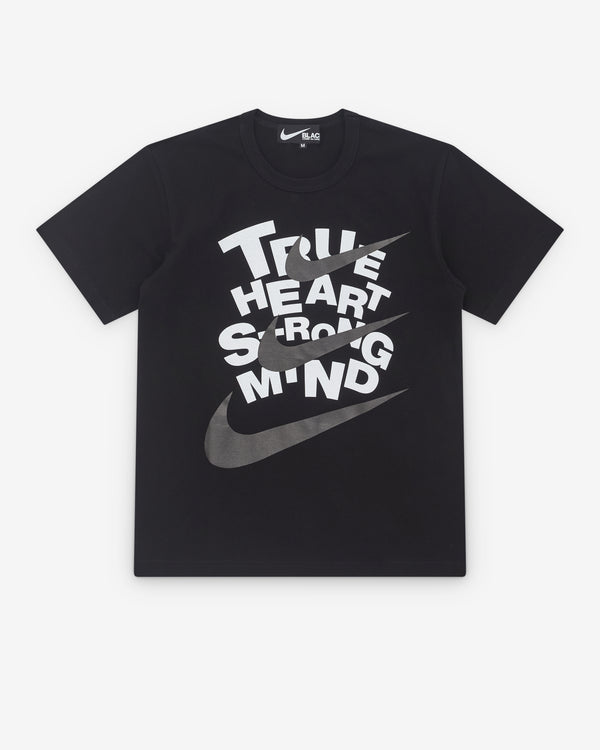 Black Comme des Garçons - Nike True Heart T-Shirt - (Black)