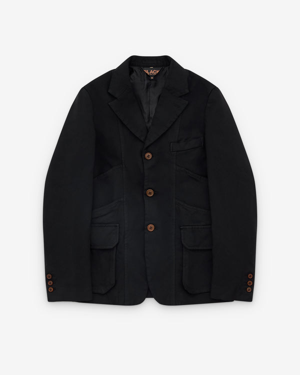 Black Comme des Garçons - Panelled Jacket - (Black)
