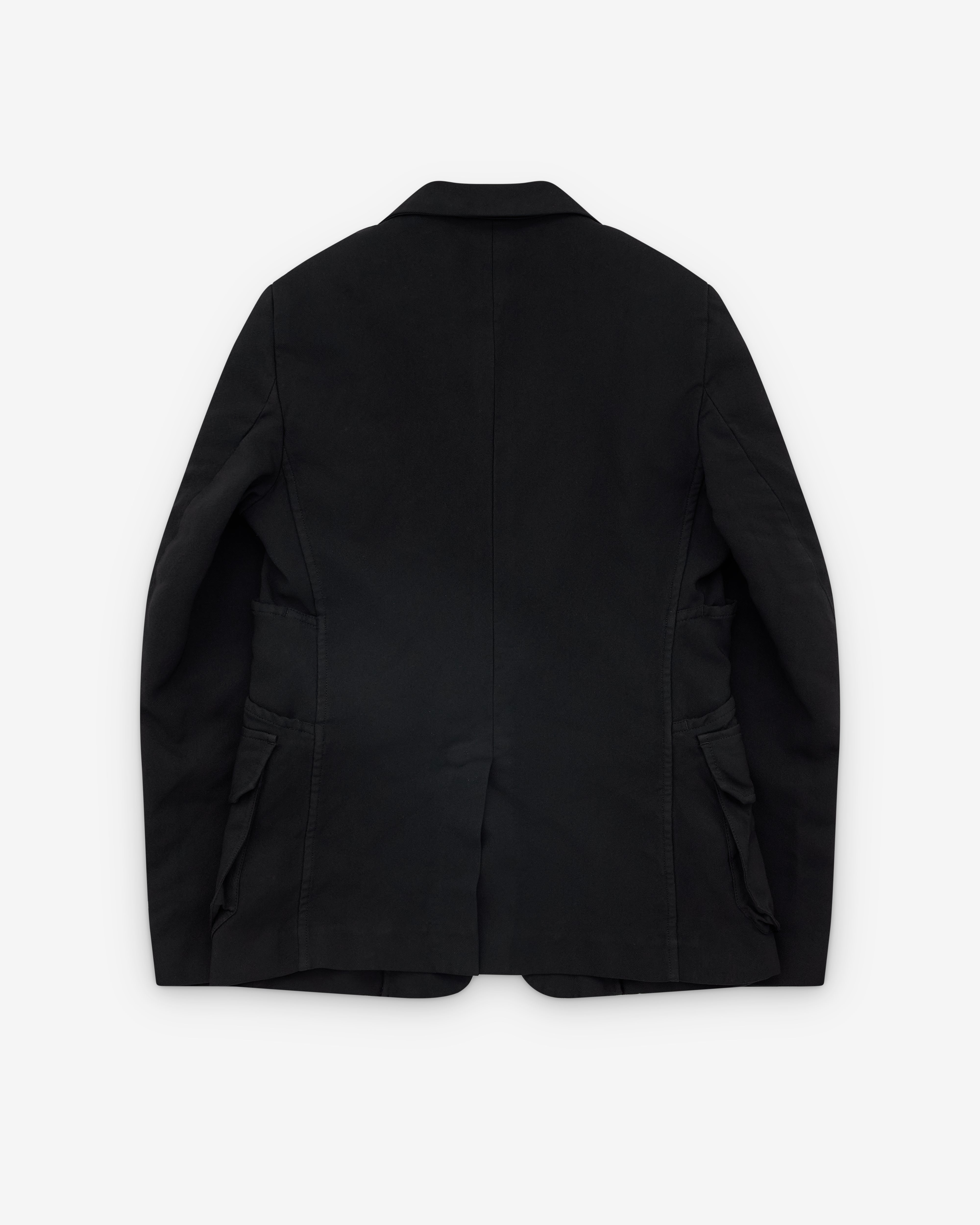 Black Comme des Garçons: Panelled Jacket (Black) | DSML E-SHOP