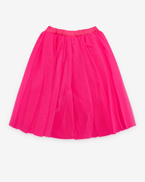 Black Comme des Garçons - Women's Netted Skirt - (Pink)
