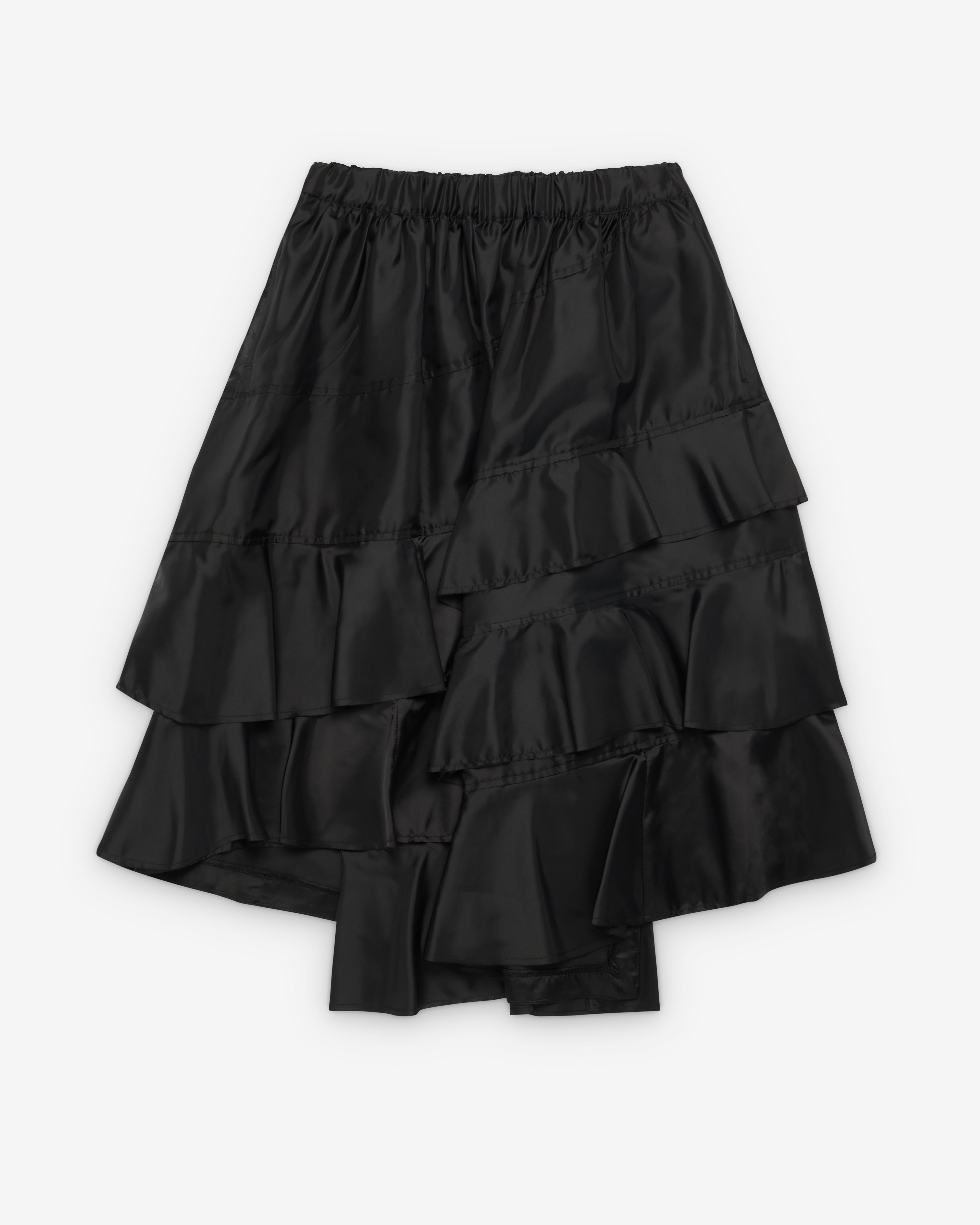 Black Comme des Garçons: Layered Skirt (Black) | Dover Street