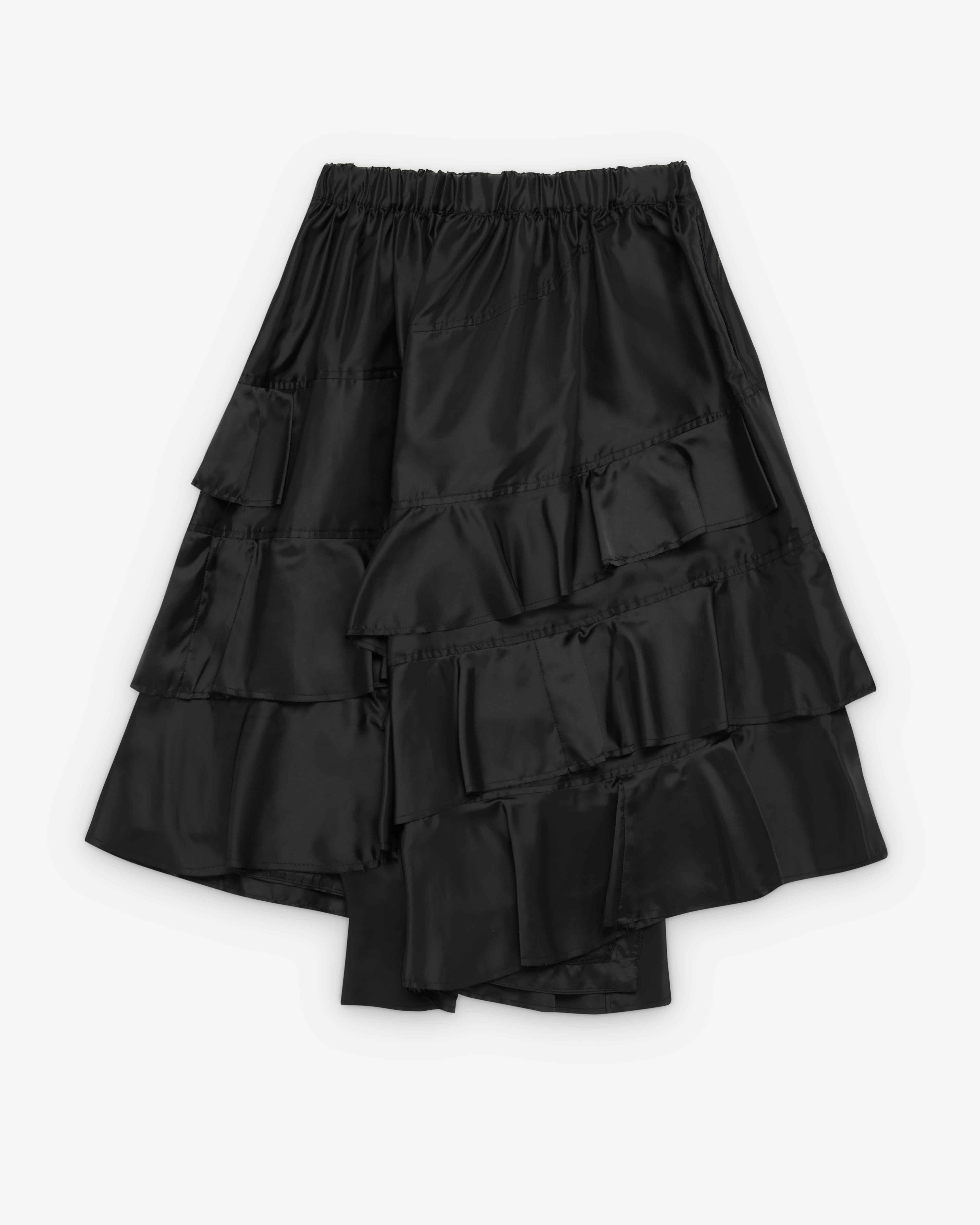 Black Comme des Garçons: Layered Skirt (Black) | Dover Street