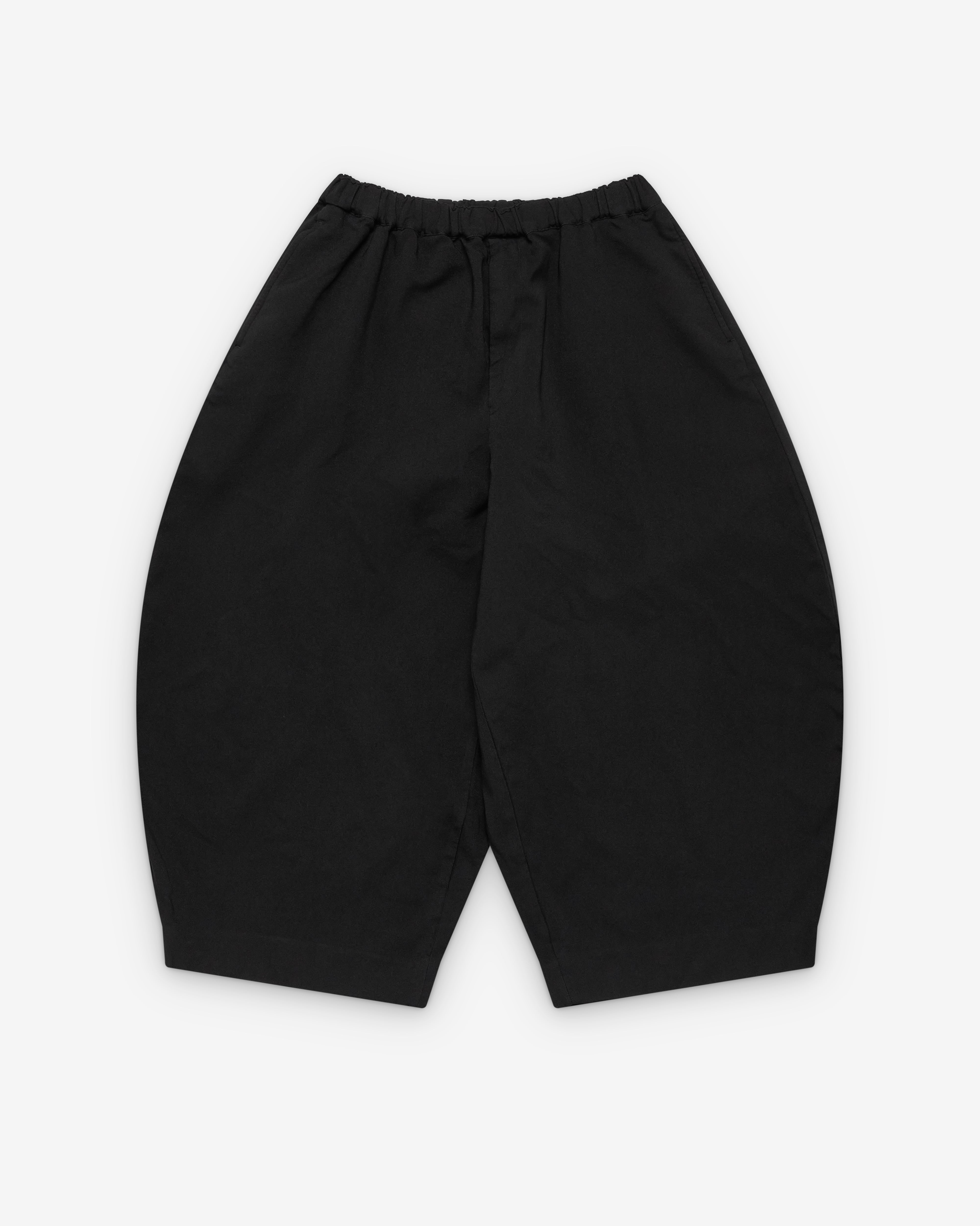 Black Comme des Garçons: Balloon Trousers (Black) | Dover Street