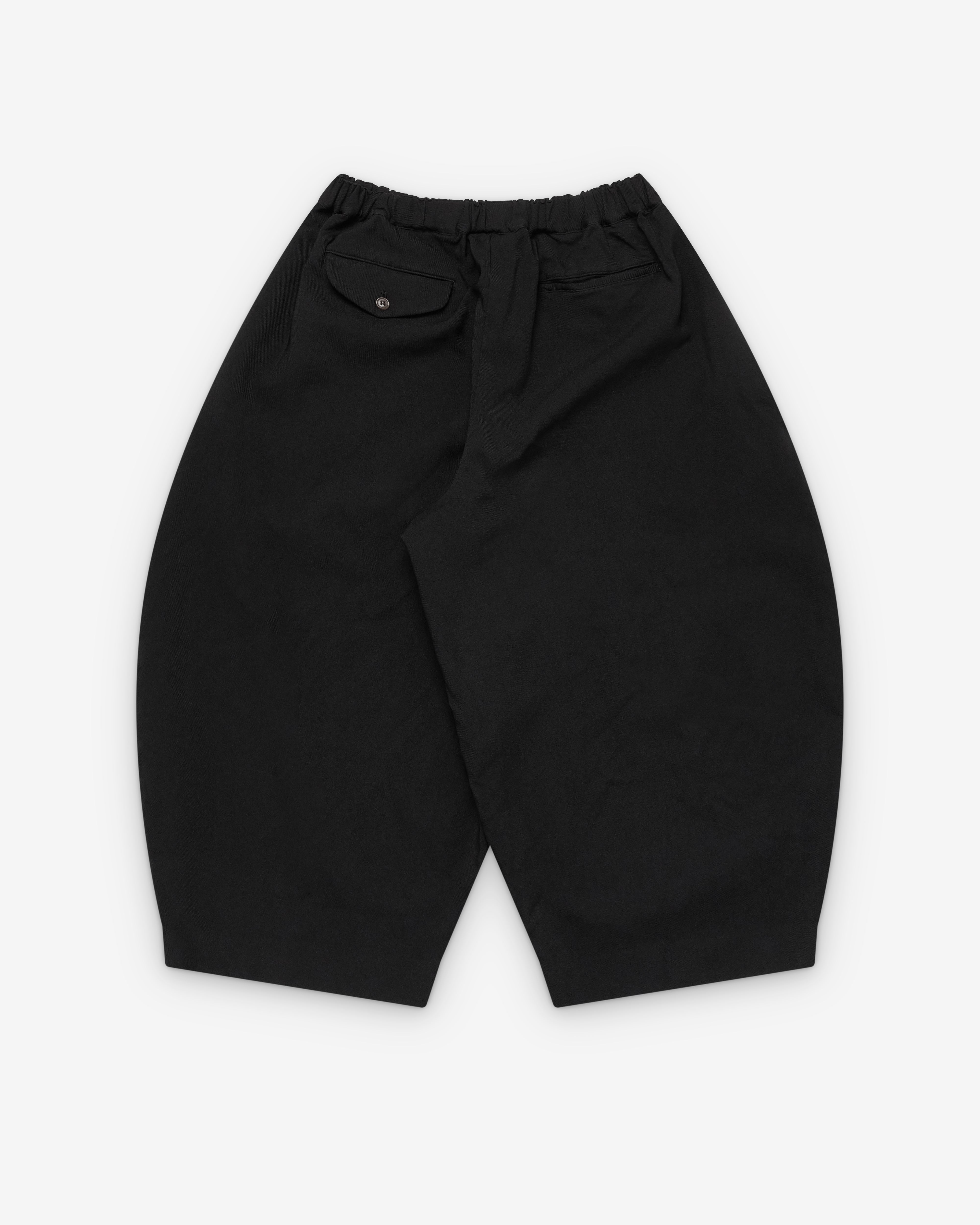 Black Comme des Garçons: Balloon Trousers (Black) | Dover Street