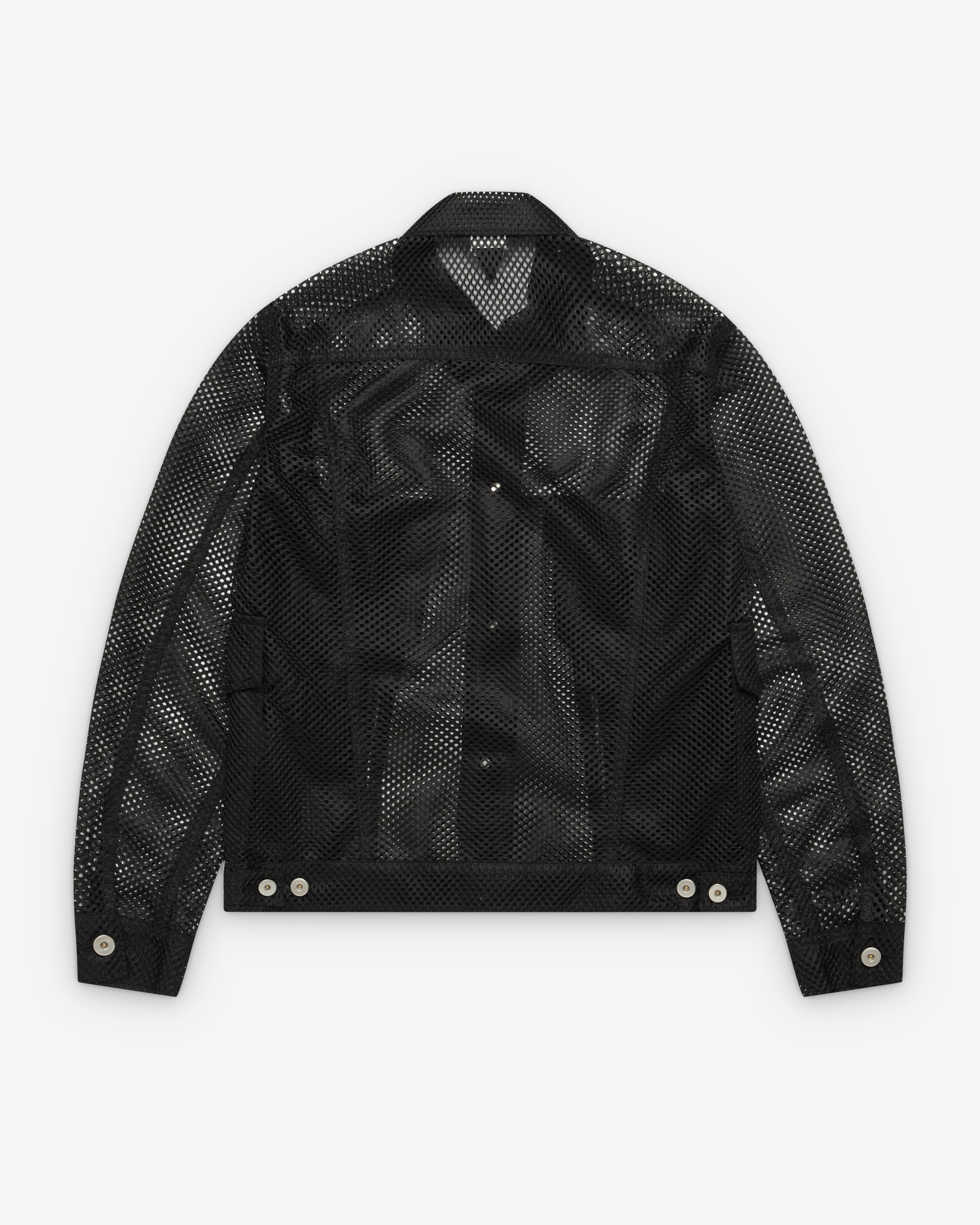 COMME des GARÇONS 1990s Mesh jacket Black Comme des Garçons: Mesh Type 2 Jacket (Black) | Dover Street
