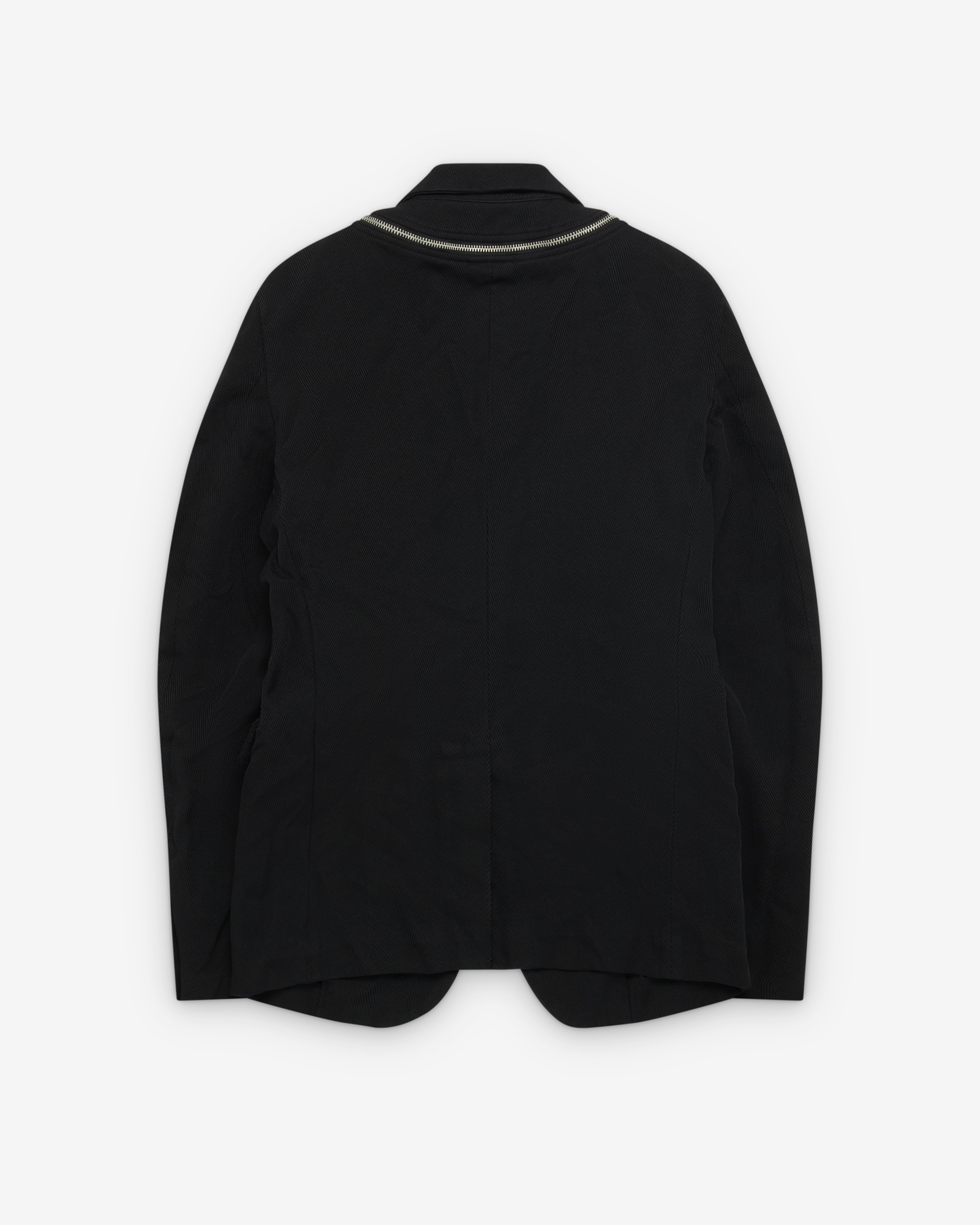Black Comme des Garçons: Zip Blazer (Black) | Dover Street Market