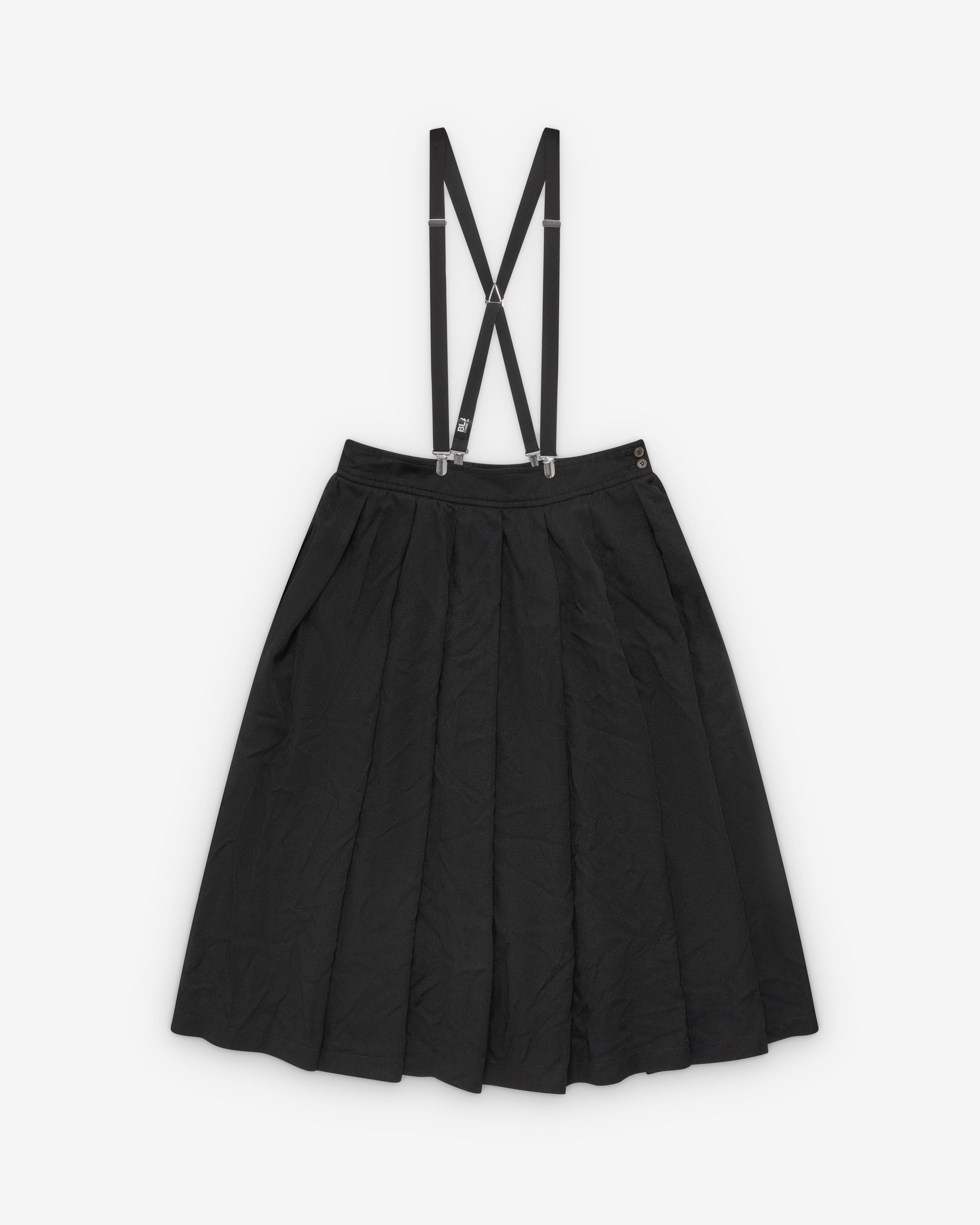 Black Comme des Garçons: Suspenders Skirt (Black) | Dover Street