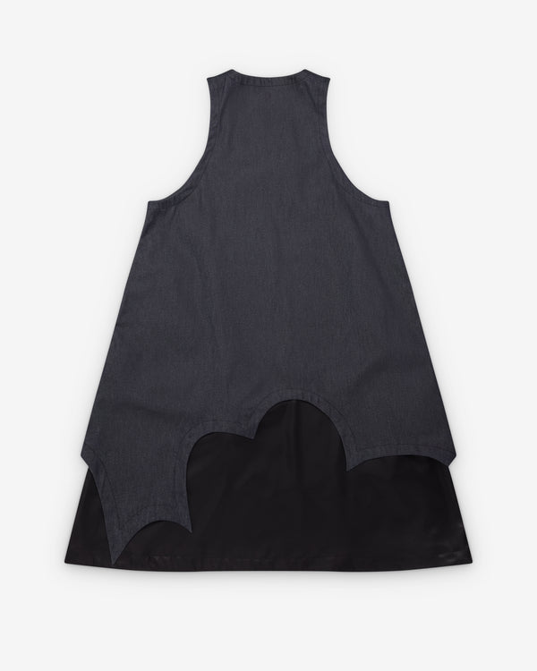 Black Comme des Garçons - Jumper Dress - (Indigo/Black)