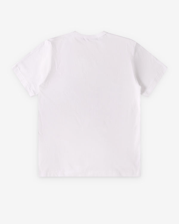 Black Comme des Garçons - Print T-Shirt - (White/Red/Black)