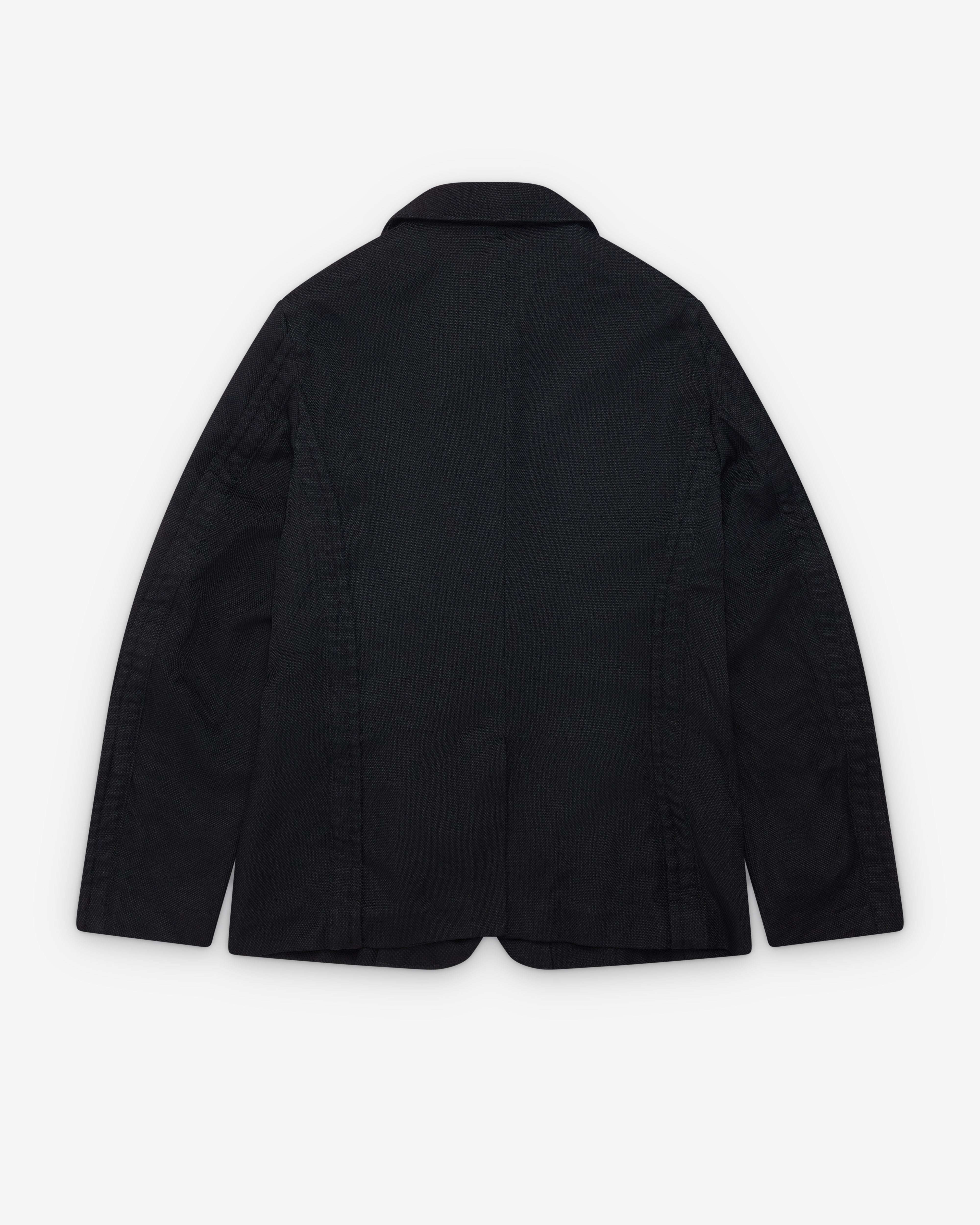 Black Comme des Garçons: Peter Pan Collar Jacket (Black) | Dover