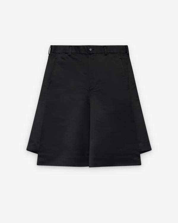 Black Comme des Garçons - Tailored Layered Shorts - (Black)
