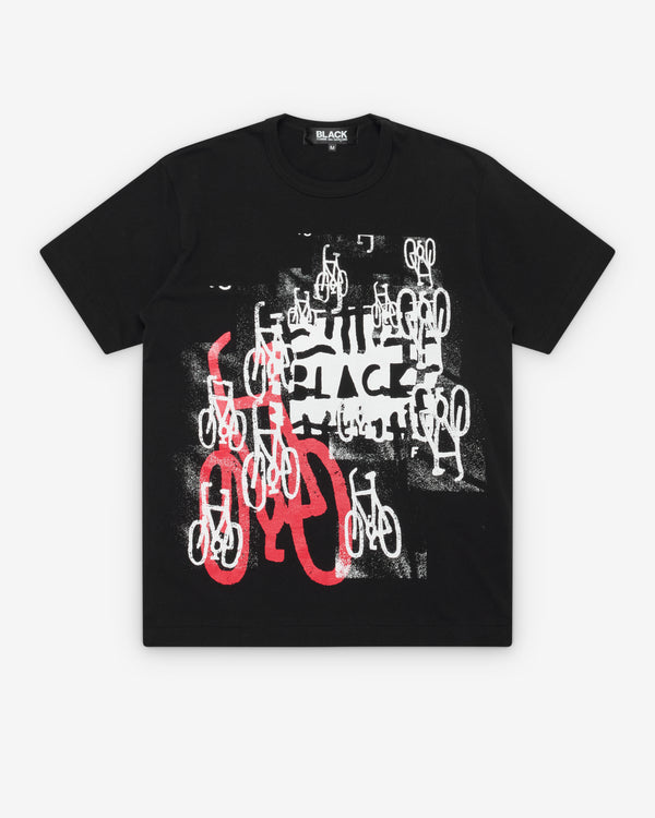 Black Comme des Garçons - Bicycle T-Shirt - (Black)