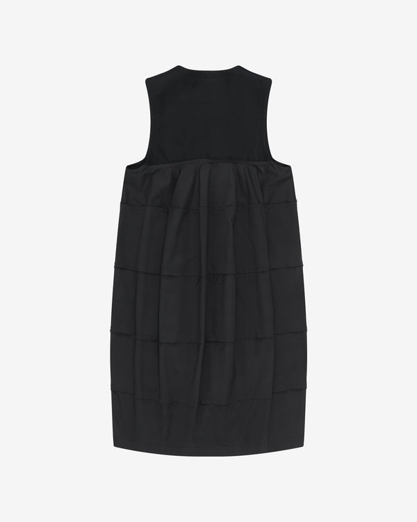 Black Comme des Garçons - Frayed Hem Dress - (Black)