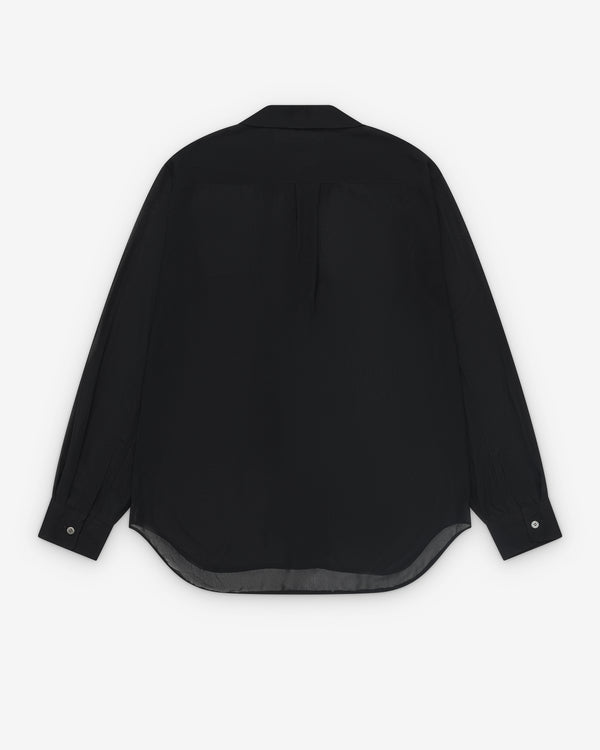Black Comme des Garçons - Ruffle Shirt - (Black)