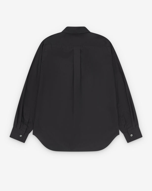 Black Comme des Garçons - Zip Collar Shirt - (Black)