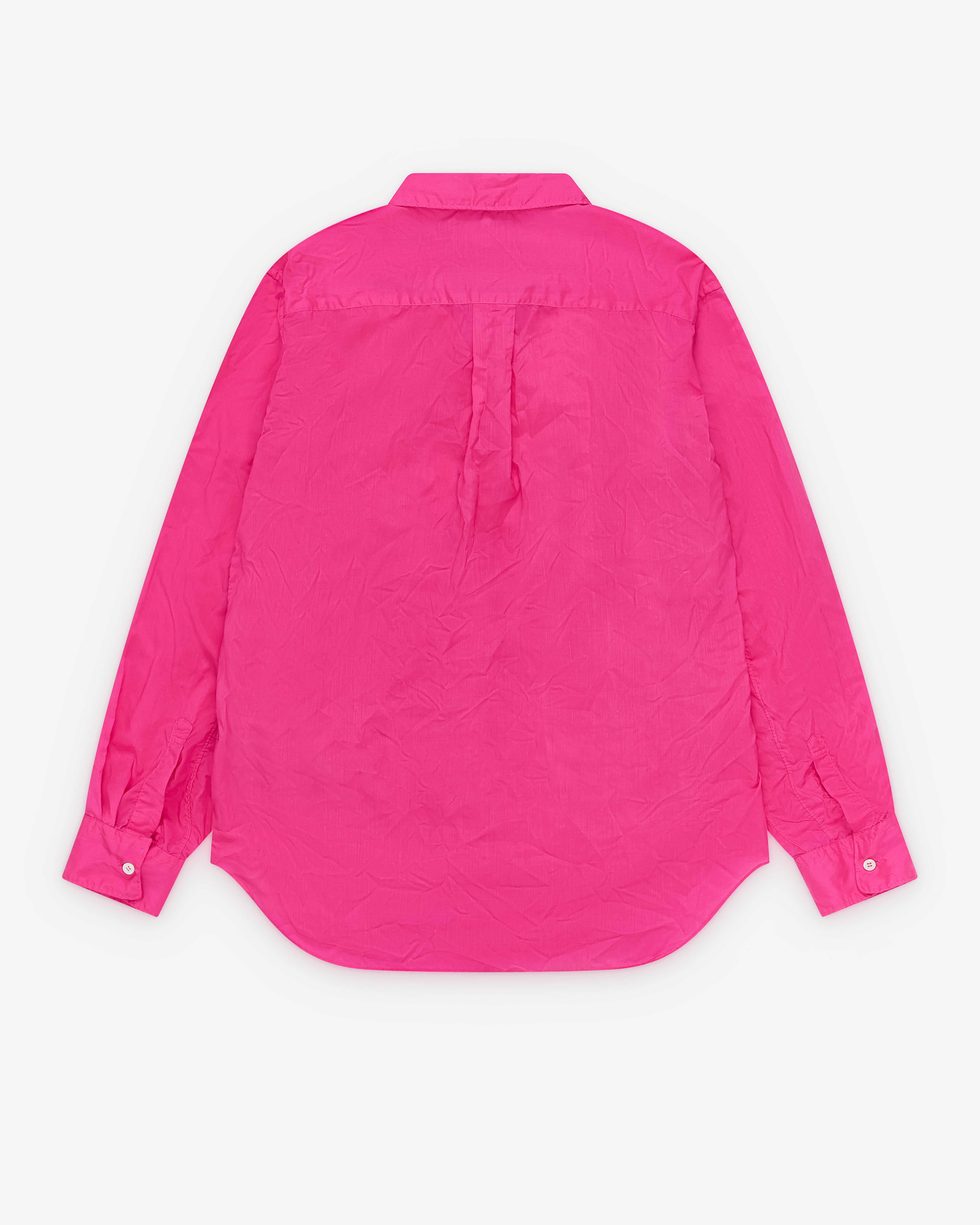comme des garcons homme ロンT ピンク　田中オム　00s Black Comme des Garçons: Zip Pocket Shirt (Pink) | Dover Street
